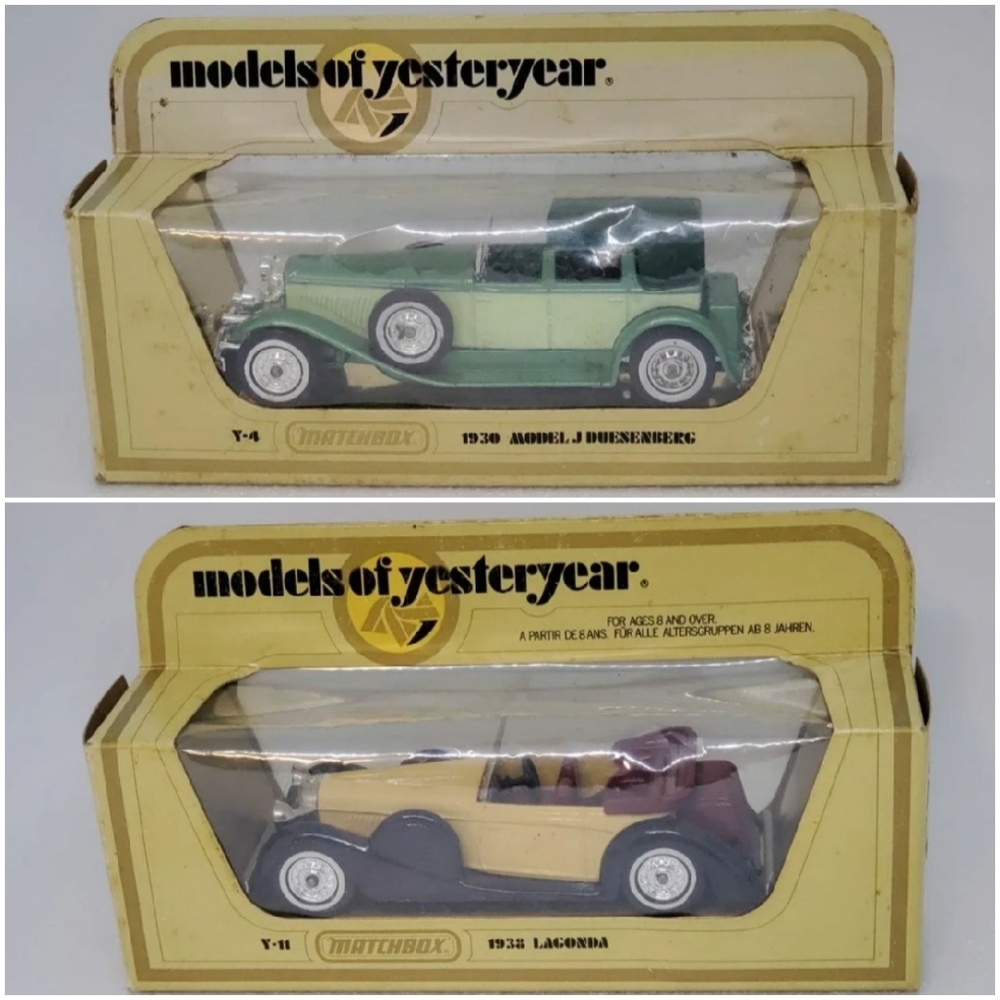 2 Matchbox Collectable Cars